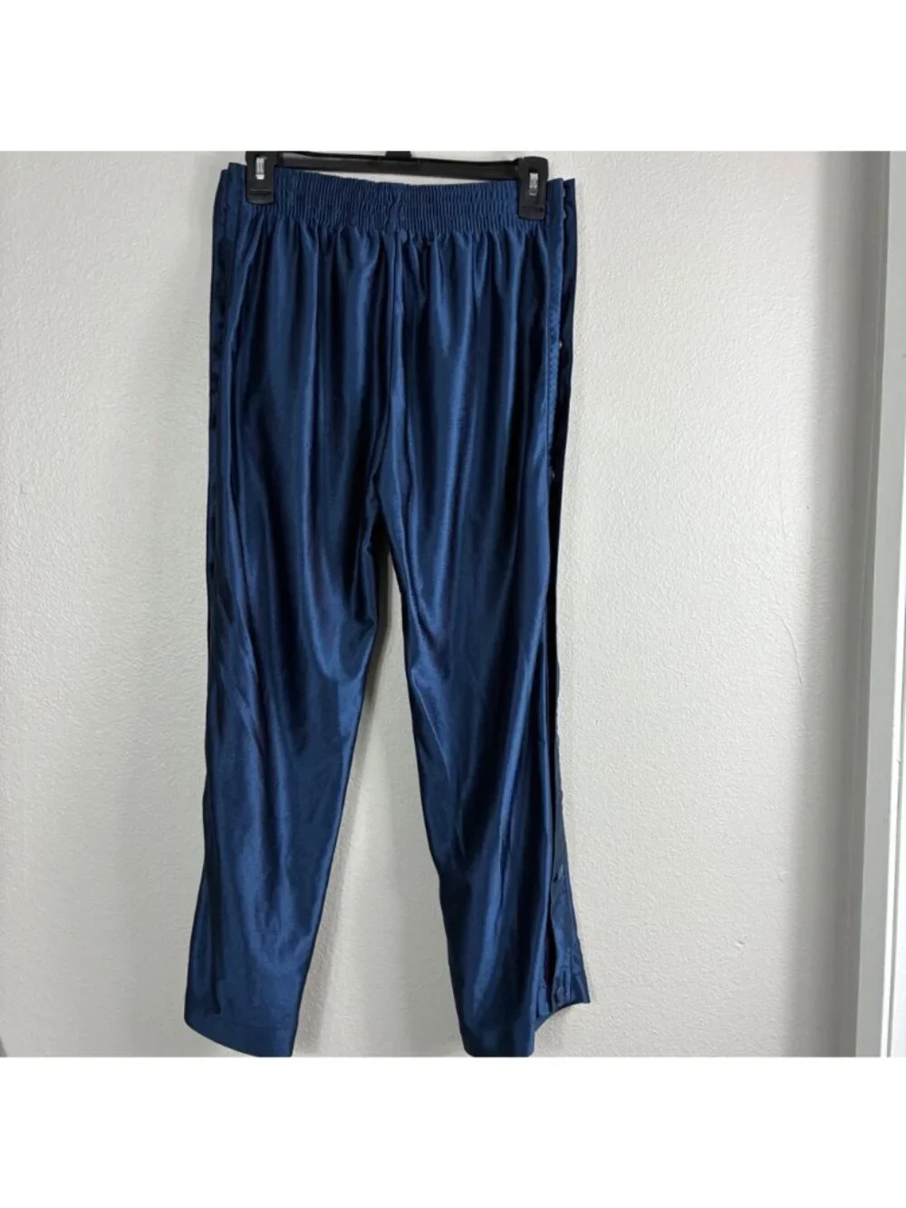 VTG 90’s/Y2K Nike Dazzle Tear Away Basketball Track Pants Blue Sz Medium